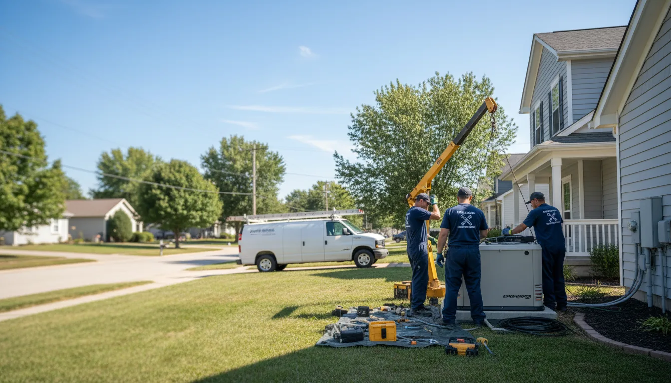 Generator Installation in Kress, TX near me